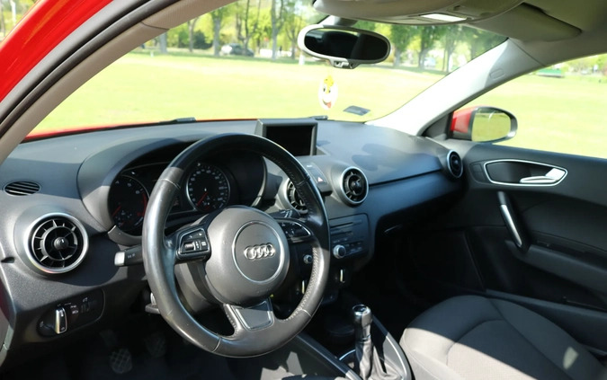 Audi A1 cena 41900 przebieg: 63677, rok produkcji 2012 z Głowno małe 667
